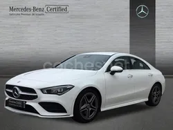 Blanco polar Usado 2023 Mercedes CLA180 AMG line Berlina | 37.900 € (Caro)