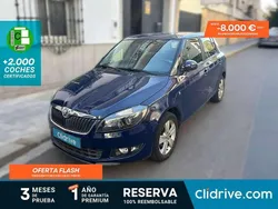 Azul Usado 2014 Skoda Fabia Utilitario | 7190 € (Buen precio)