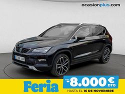 Negro Usado 2016 Seat Ateca 4Drive SUV | 18.450 € (Precio justo)