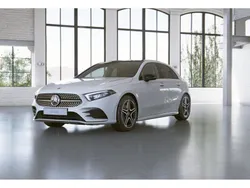 Blanco polar pintura unicolor Usado 2020 Mercedes A200 AMG line Utilitario | 27.500 € (Precio justo)