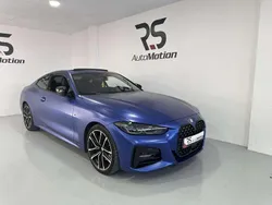 Azul Usado 2021 BMW 430 M Sport Coupe | 36.900 € (Precio justo)