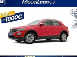 Rojo Usado 2021 VW T-Roc Advance SUV | 19.985 € (Buen precio)