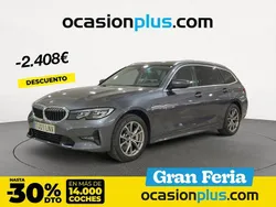 Gris Usado 2021 BMW 330e Familiar | 26.490 € (Buen precio)