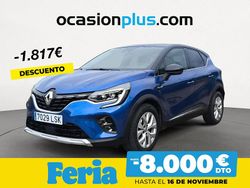 Azul Usado 2021 Renault Captur Zen SUV | 19.990 € (Precio justo)