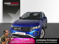 Azul Usado 2023 VW T-Roc Life SUV | 20.500 € (Precio justo)