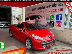 Rojo Usado 2009 Peugeot 207 CC Sport Descapotable | 7400 € (Precio justo)