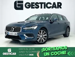 Azul Usado 2021 Volvo V60 Inscription Familiar | 28.990 € (Un poco caro)