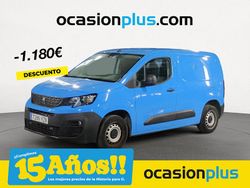 Azul Usado 2019 Peugeot Partner Premium Monovolumen | 10.790 €