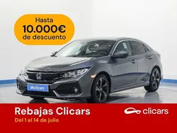 Gris Usado 2017 Honda Civic Elegance Berlina | 16.790 € (Buen precio)