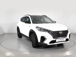 Blanco Usado 2020 Hyundai Tucson N Line SUV | 23.000 € (Precio justo)