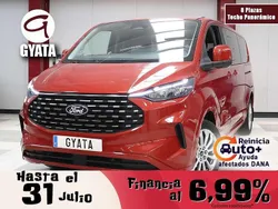 Rojo Usado 2024 Ford Tourneo Custom Titanium Van | 51.990 € (Un poco caro)