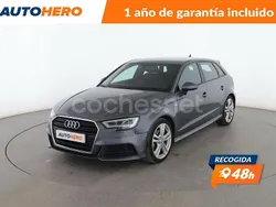 Gris / plata Usado 2019 Audi A3 Sportback S-Line Berlina | 22.099 € (Precio justo)