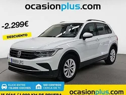 Blanco Usado 2021 VW Tiguan SUV | 21.728 € (Buen precio)