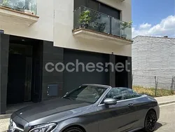 Gris / plata Usado 2016 Mercedes C250 Descapotable | 28.499 € (Precio justo)