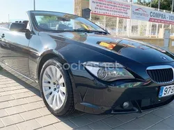 Negro Usado 2007 BMW 630 Cabriolet Descapotable | 17.000 €