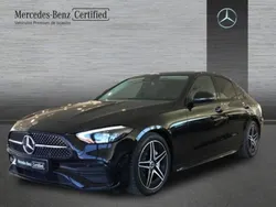 Negro Usado 2024 Mercedes C200 AMG line Berlina | 44.900 € (Precio justo)