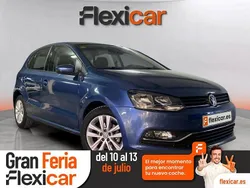Azul Usado 2015 VW Polo Berlina | 10.490 € (Precio justo)