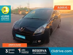 Negro Usado 2013 Peugeot 5008 Active Monovolumen | 6490 € (Buen precio)