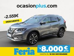 Gris / plata Usado 2018 Nissan X-Trail Tekna SUV | 18.250 € (Precio justo)
