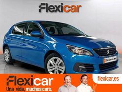 Azul Usado 2021 Peugeot 308 Active Berlina | 12.690 € (Precio justo)