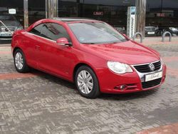 Rojo Usado 2006 VW Eos Descapotable | 8999 € (Caro)