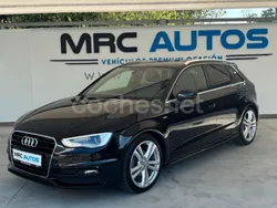 Negro Usado 2015 Audi A3 Sportback S-Line Berlina | 20.500 € (Caro)