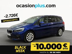Azul Usado 2020 BMW 218 Gran Tourer Monovolumen | 21.190 € (Precio justo)