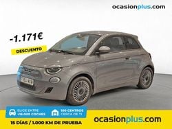 Gris Usado 2021 Fiat 500e Icon Utilitario | 18.500 €