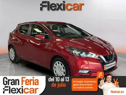 Rojo Usado 2022 Nissan Micra Acenta Utilitario | 12.690 € (Precio justo)