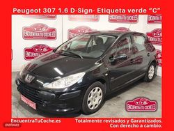 Negro Usado 2007 Peugeot 307 Berlina | 6290 € (Caro)