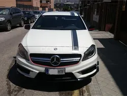 Blanco Usado 2013 Mercedes A200 AMG line Berlina | 8900 € (Precio justo)