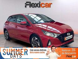 Rojo Usado 2021 Hyundai i20 Berlina | 11.870 € (Precio justo)