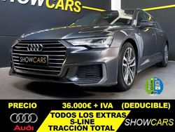 Gris Usado 2021 Audi A6 Sport Familiar | 35.000 € (Buen precio)