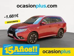 Rojo Usado 2018 Mitsubishi Outlander P-HEV Recogida | 18.500 € (Precio justo)
