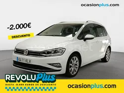 Blanco Usado 2018 VW Golf Sportsvan Advance Monovolumen | 17.490 € (Un poco caro)