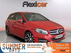 Rojo Usado 2017 Mercedes B200 Monovolumen | 15.590 € (Super precio)