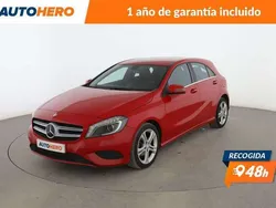 Rojo Usado 2013 Mercedes A180 AMG line Berlina | 13.199 € (Buen precio)