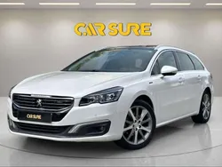 Blanco Usado 2016 Peugeot 508 GT-line Familiar | 9390 € (Precio justo)