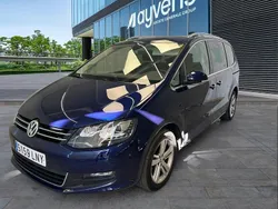 Azul Usado 2021 VW Sharan Advance Monovolumen | 33.200 € (Un poco caro)
