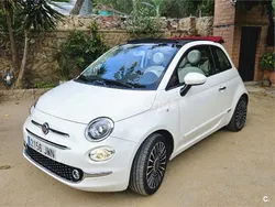 Blanco Usado 2016 Fiat 500C Lounge Descapotable | 9900 € (Precio justo)