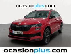 Rojo Usado 2022 Skoda Karoq SportLine SUV | 26.355 € (Precio justo)
