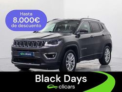 Gris Usado 2021 Jeep Compass Limited SUV | 18.190 € (Precio justo)