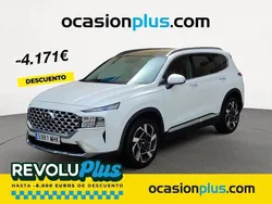 Blanco Usado 2023 Hyundai Santa Fe SUV | 44.890 € (Un poco caro)