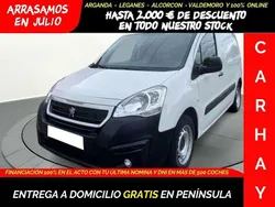 Blanco Usado 2018 Peugeot Partner Monovolumen | 8790 € (Precio justo)