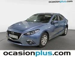Azul Usado 2015 Mazda 3 Style Berlina | 14.790 € (Precio justo)