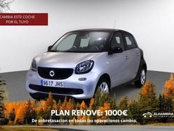 Gris / plata Usado 2015 Smart ForFour Passion Berlina | 9900 € (Precio justo)