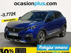 Azul Usado 2020 Peugeot 3008 Style Monovolumen | 16.982 € (Precio justo)