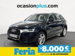Negro Usado 2017 Audi Q3 Sport SUV | 21.750 € (Precio justo)