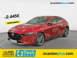 Rojo Usado 2020 Mazda 3 Berlina | 21.250 € (Precio justo)