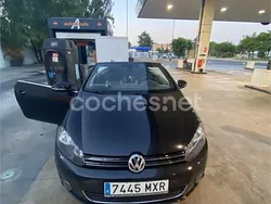 Negro Usado 2014 VW Golf Cabriolet Descapotable | 12.000 € (Precio justo)